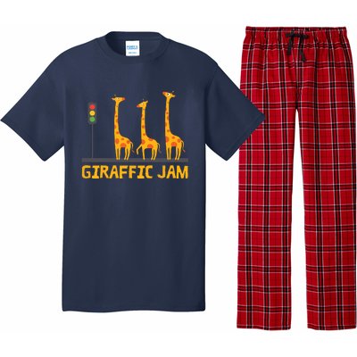 Giraffic Jam Shirts For Who Loves Giraffes Pajama Set