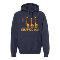 Giraffic Jam Shirts For Who Loves Giraffes Premium Hoodie