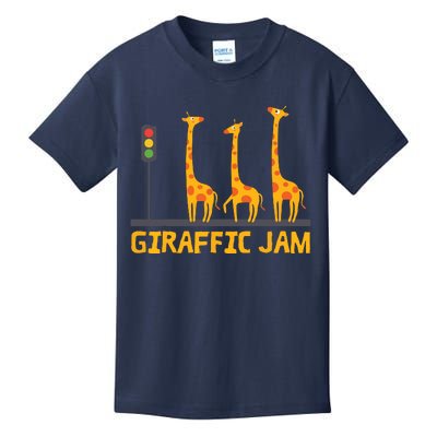 Giraffic Jam Shirts For Who Loves Giraffes Kids T-Shirt