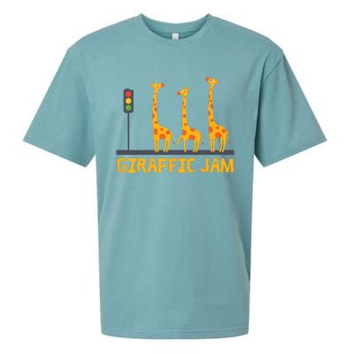 Giraffic Jam Shirts For Who Loves Giraffes Sueded Cloud Jersey T-Shirt