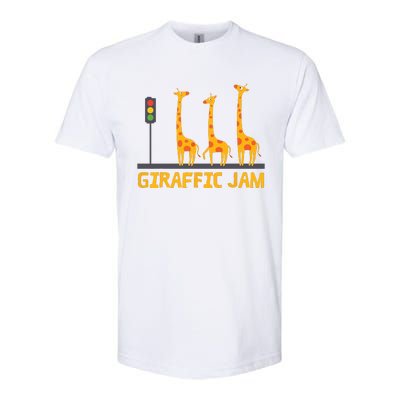 Giraffic Jam Shirts For Who Loves Giraffes Softstyle CVC T-Shirt