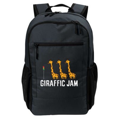 Giraffic Jam Shirts For Who Loves Giraffes Daily Commute Backpack