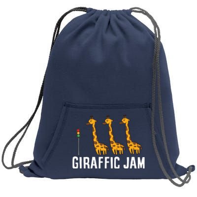 Giraffic Jam Shirts For Who Loves Giraffes Sweatshirt Cinch Pack Bag