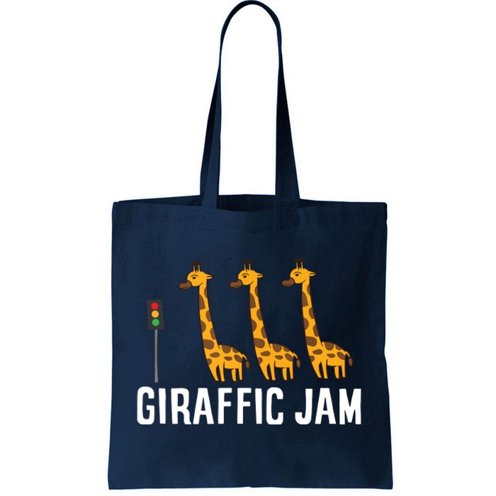 Giraffic Jam Shirts For Who Loves Giraffes Tote Bag