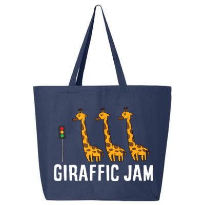 Giraffic Jam Shirts For Who Loves Giraffes 25L Jumbo Tote