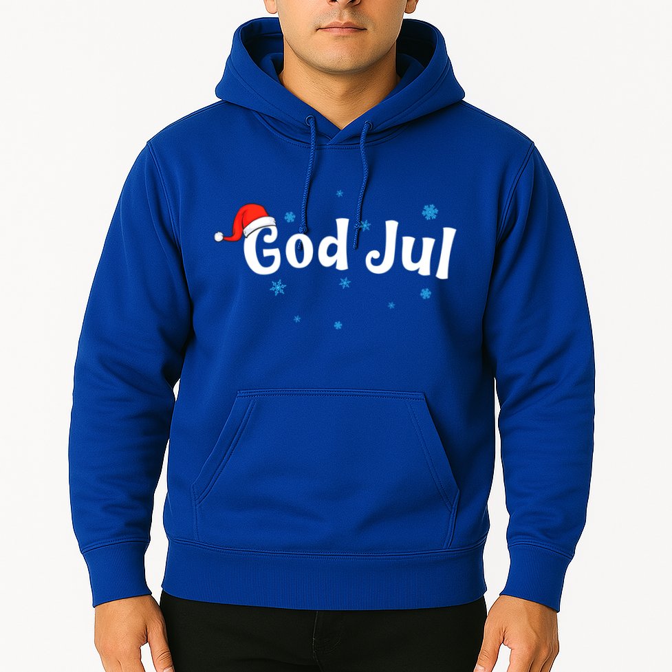 God Jul Swedish Christmas Gift Hoodie
