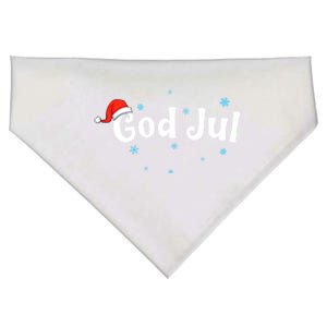 God Jul Swedish Christmas Gift USA-Made Doggie Bandana