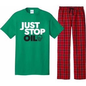 Groom Just Stop Oil Pajama Set