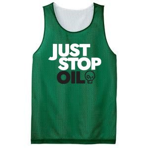 Groom Just Stop Oil Mesh Reversible Basketball Jersey Tank