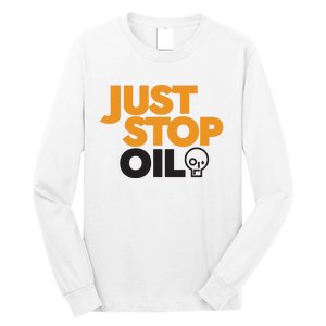 Groom Just Stop Oil Long Sleeve Shirt