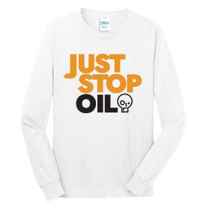 Groom Just Stop Oil Tall Long Sleeve T-Shirt