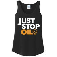 Groom Just Stop Oil Ladies Essential Tank