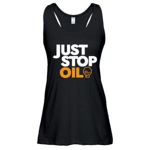 Groom Just Stop Oil Ladies Essential Flowy Tank