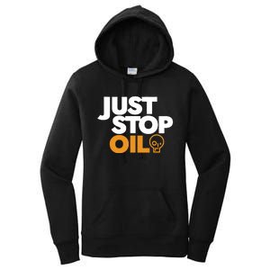 Groom Just Stop Oil Women's Pullover Hoodie