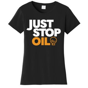 Groom Just Stop Oil Women's T-Shirt