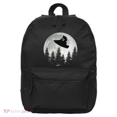Great Jet Ski Moon Jet Ski Driver Pwc Motorsport 16 in Basic Backpack