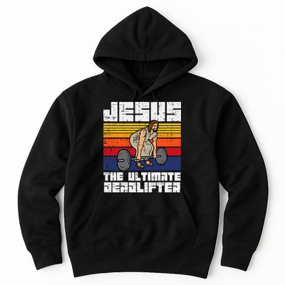 Gym Jesus Ultimate Deadlifter Christian Workout Hoodie