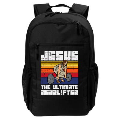 Gym Jesus Ultimate Deadlifter Christian Workout Backpack
