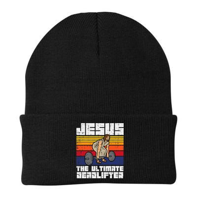 Gym Jesus Ultimate Deadlifter Christian Workout Beanie