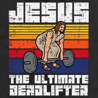 Gym Jesus Ultimate Deadlifter Christian Workout Hat