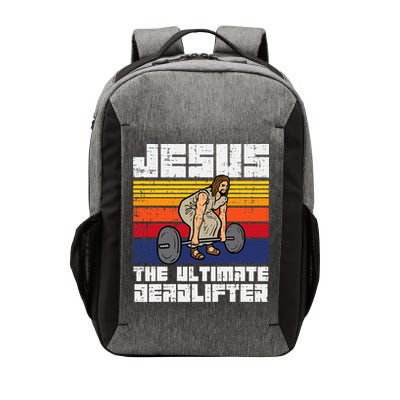 Gym Jesus Ultimate Deadlifter Christian Workout Vector Backpack