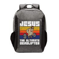Gym Jesus Ultimate Deadlifter Christian Workout Vector Backpack