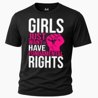 Girl  Just Want To Have Fundamental Rights Cooling Performance Crew T-Shirt
