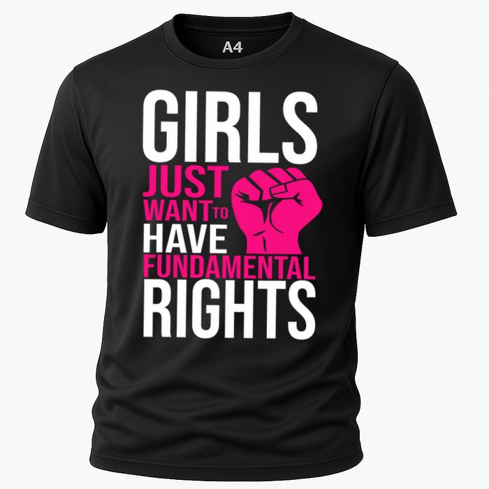 Girl  Just Want To Have Fundamental Rights Cooling Performance Crew T-Shirt