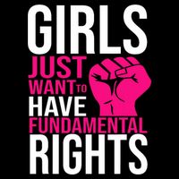Girl  Just Want To Have Fundamental Rights Cooling Performance Crew T-Shirt