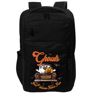 Ghouls Just Wanna Have Fun Witch Halloween Impact Tech Backpack