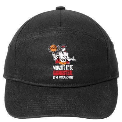 Gic January WouldnT It Be Gangster If We Scored A Shot 7-Panel Snapback Hat