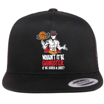 Gic January WouldnT It Be Gangster If We Scored A Shot Flatbill Hat