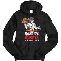 Gic January WouldnT It Be Gangster If We Scored A Shot Tie Dye Hoodie
