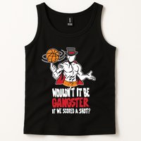 Gic January WouldnT It Be Gangster If We Scored A Shot Tank Top