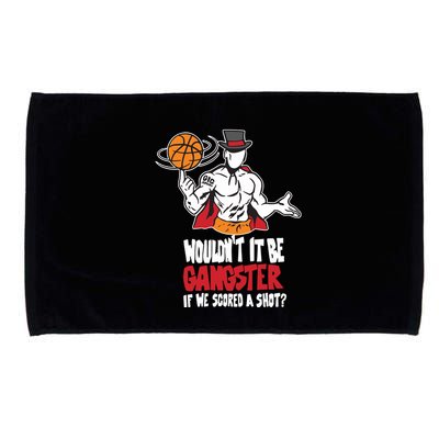 Gic January WouldnT It Be Gangster If We Scored A Shot Microfiber Hand Towel