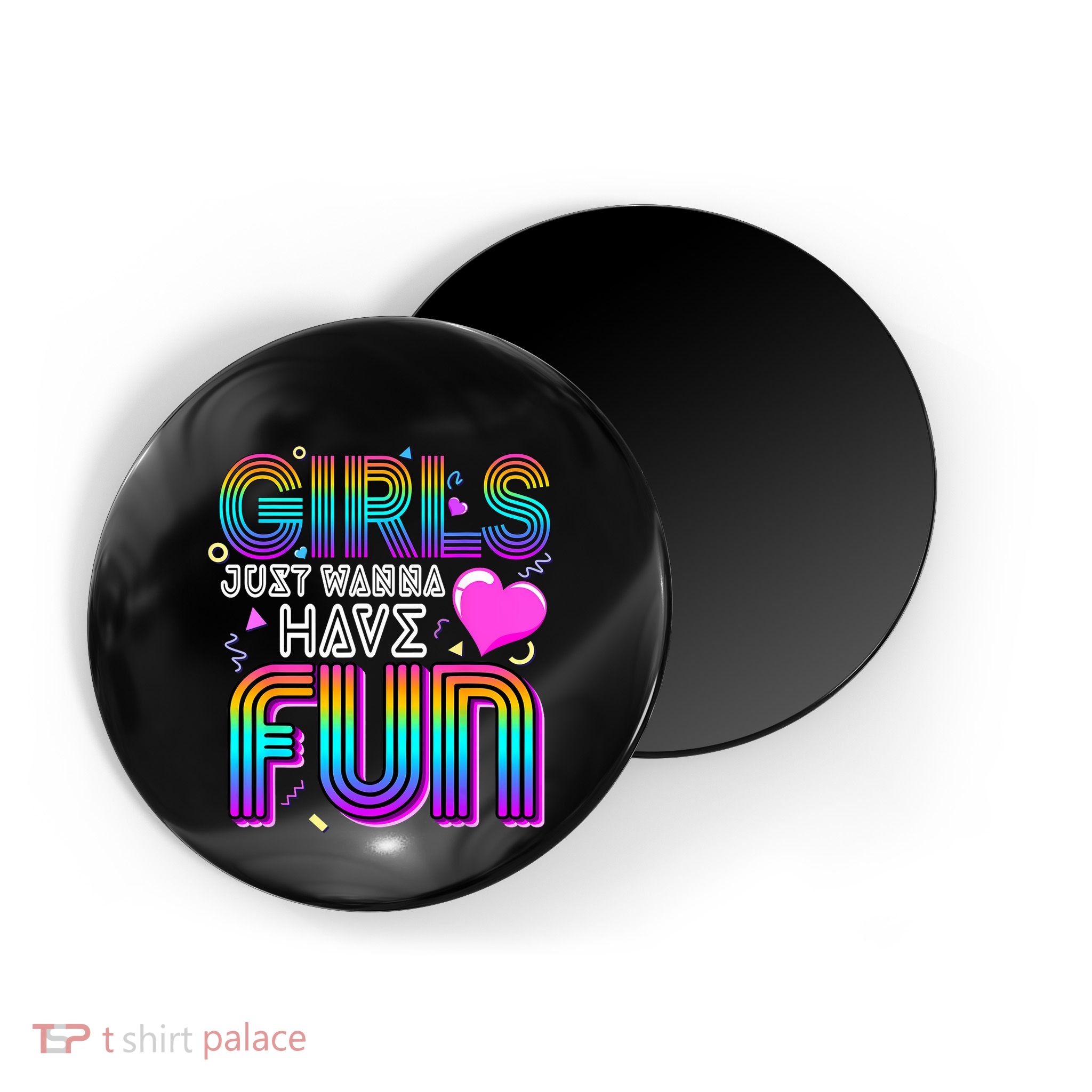 Girl Just Wanna Have Fun Awesome 70s 80s 90s 1980s Magnet