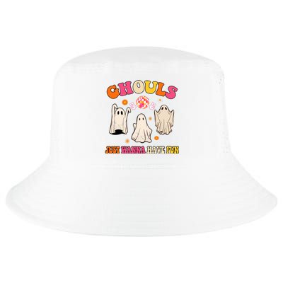 Ghouls Just Wanna Have Fun Halloween Groovy Ghost Cool Comfort Performance Bucket Hat