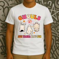 Ghouls Just Wanna Have Fun Halloween Groovy Ghost T-Shirt