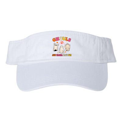 Ghouls Just Wanna Have Fun Halloween Groovy Ghost Visor