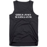 Girl Just Wanna Cum Aesthetic Tank Top