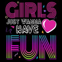 Girls Just Wanna Have Fun 80s Retro Party Bag