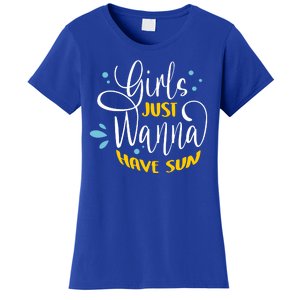 Girls Just Wanna Have Sun Summer Beach Life Women's T-Shirt