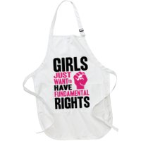 Girl Just Want To Have Fundamental Rights Protest Apron