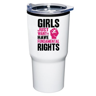 Girl Just Want To Have Fundamental Rights Protest Tumbler
