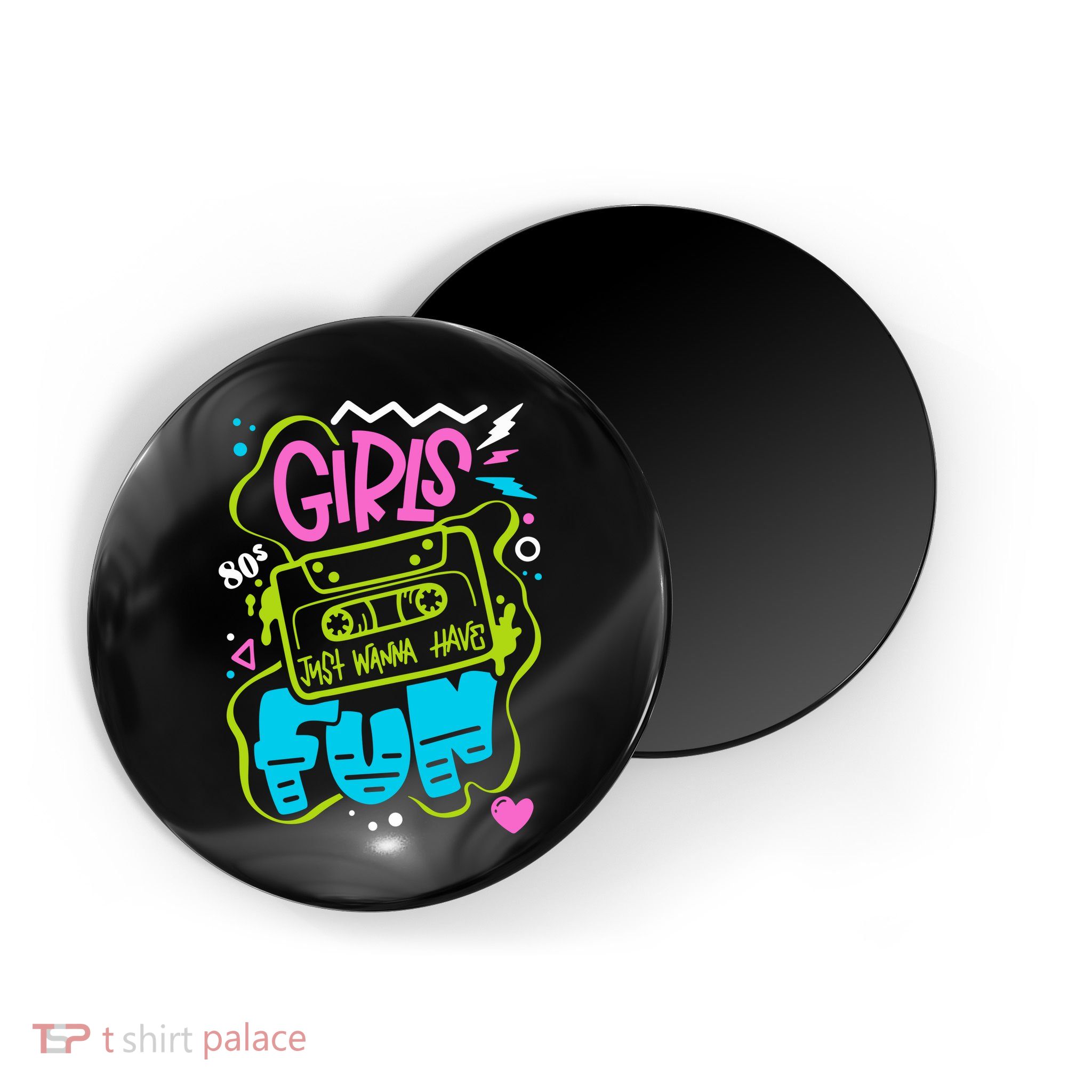 Girls Just Wanna Have Fun Nostalgia 1980s Magnet