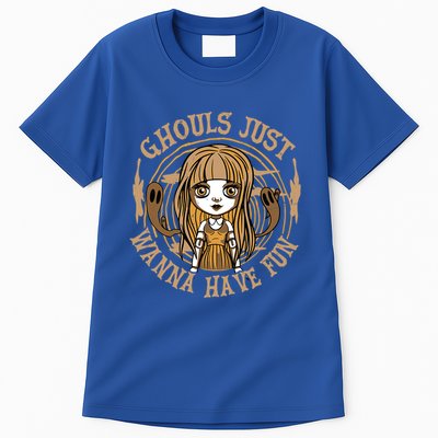 Ghouls Just Wanna Have Fun Spooky Halloween Ghost Gift Tall T-Shirt