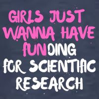 Girls Just Want To Have Funding For Scientific Research Tall Hoodie