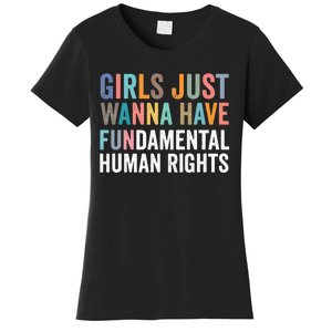 G.I.R.L.S Just Wanna Have Fundamental Rights Women's T-Shirt