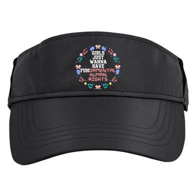 Girls Just Want To Have Fundamental Rights Adult Drive Performance Visor