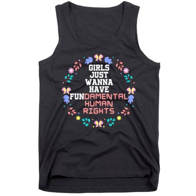 Girls Just Want To Have Fundamental Rights Tank Top